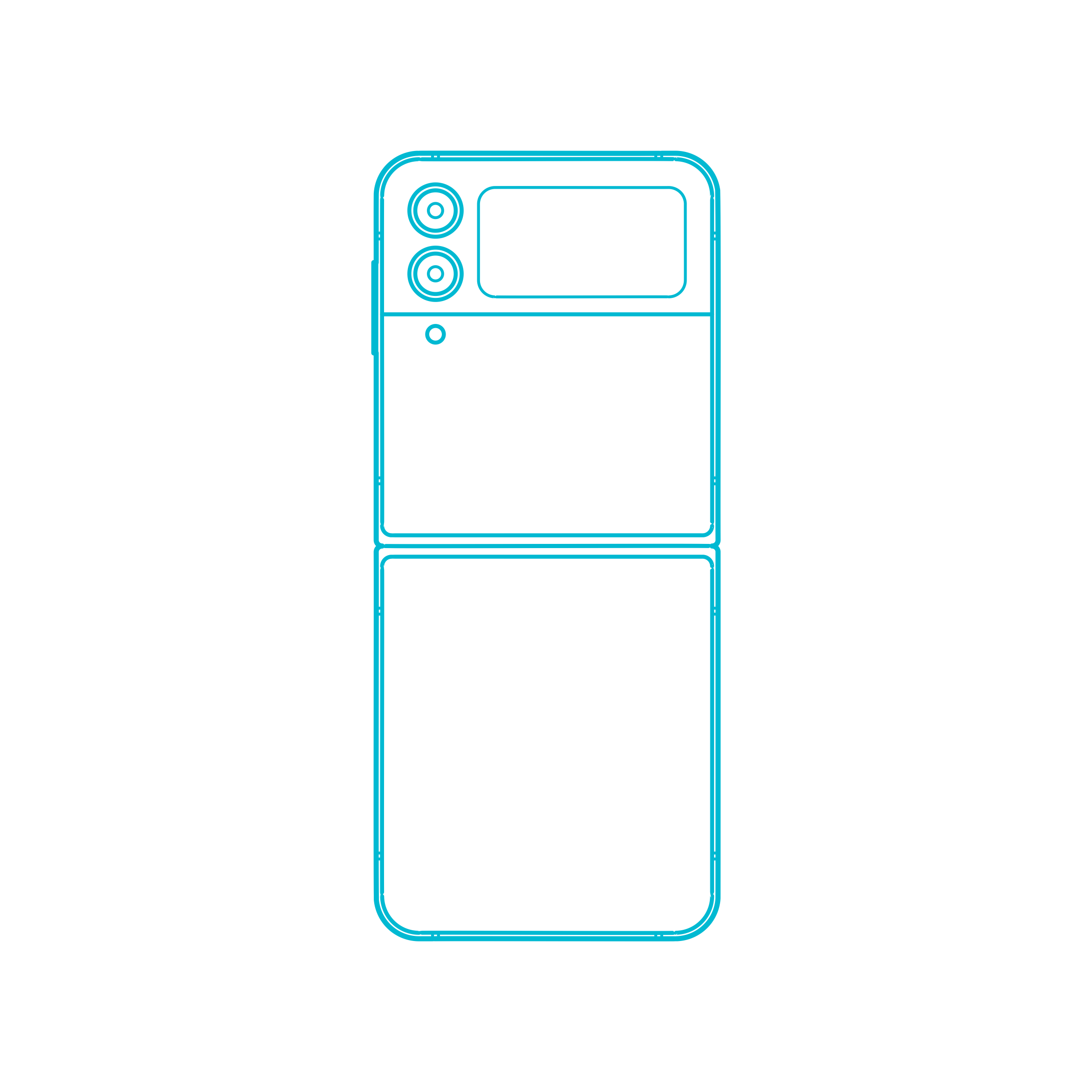 Digital Samsung Galaxy Z Flip4 Sketch Svg Vector Free Vectors